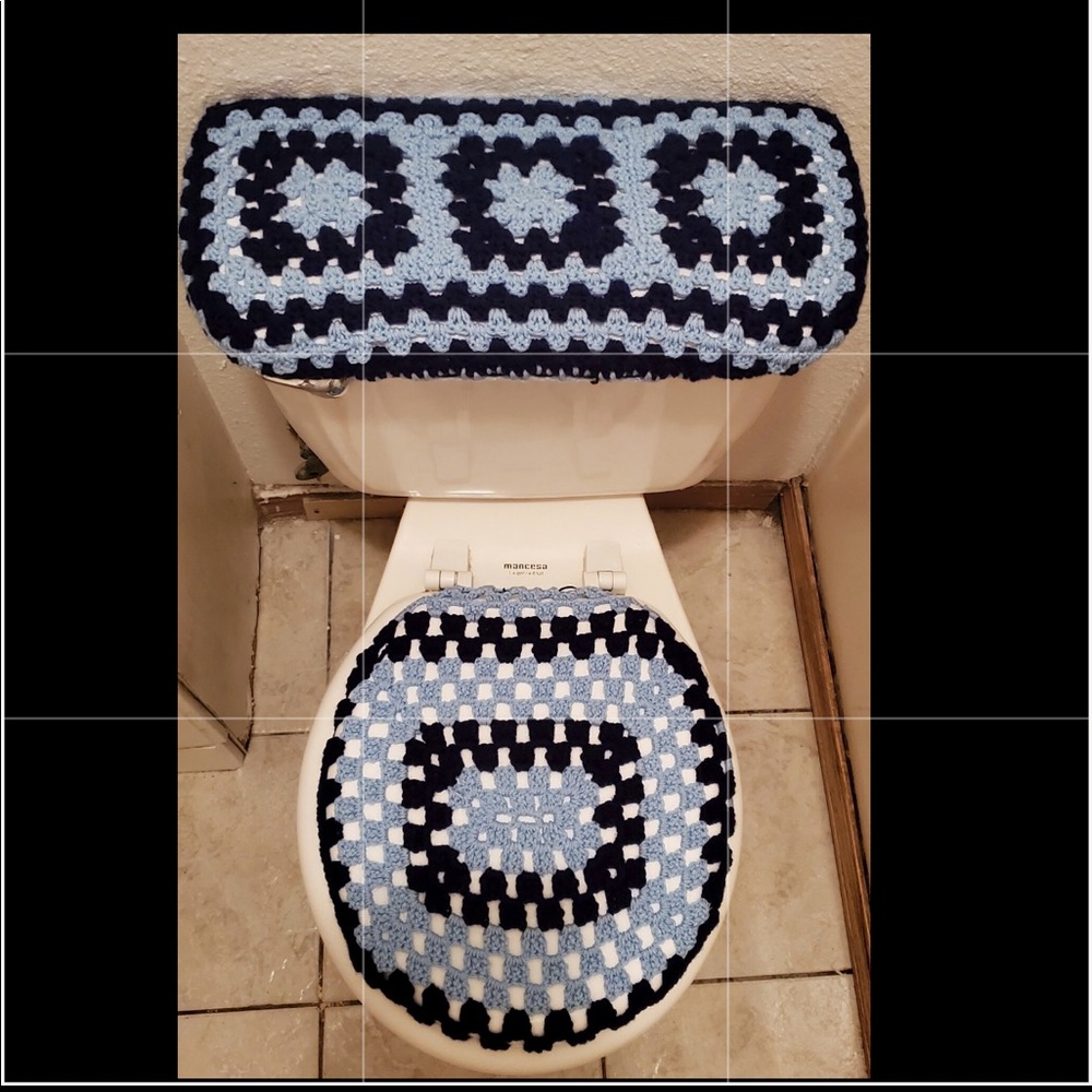 Crochet Bathroom set